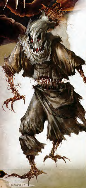 5th Edition D&D Monster Manual Scarecrow